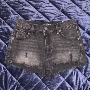 EUC Lucky Brand High Rise Shortie